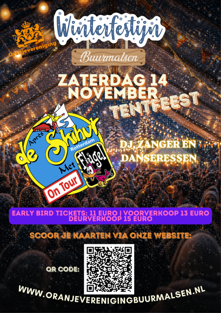 high energy poster for winterfestijn